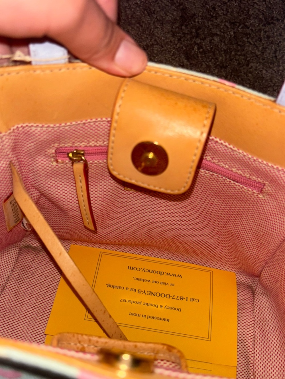 Dooney & Bourke baby satchel vintage - Picture 4 of 8